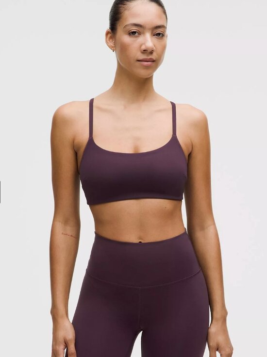 lululemon athletica Other - Wunder Train Strappy Racer Bra Light Support, C/D Cup